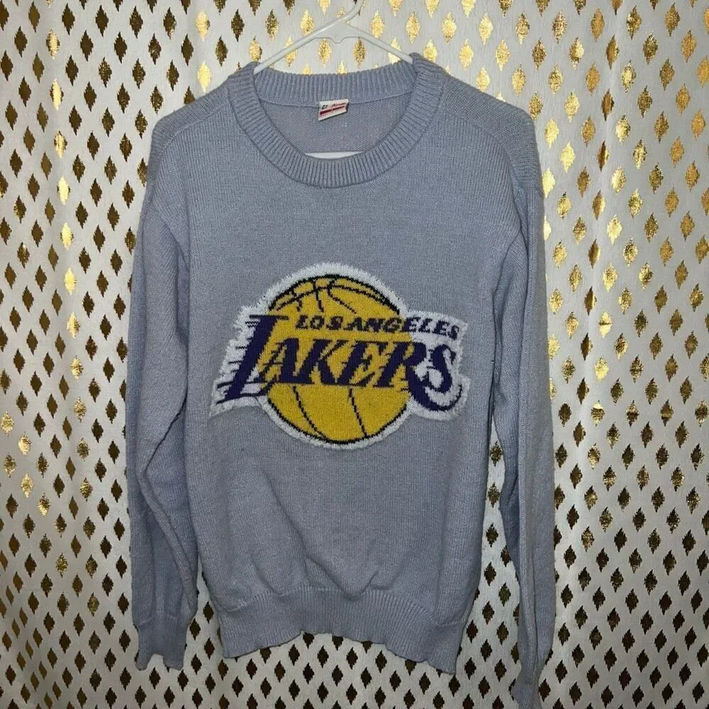 Los Angeles Lakers sweater ultra hoodie crewneck men’s size S